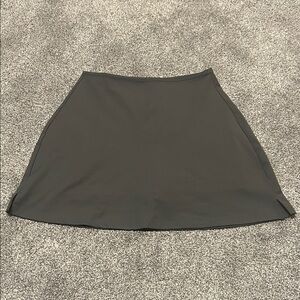 Girlfriend Collective charcoal gray skort